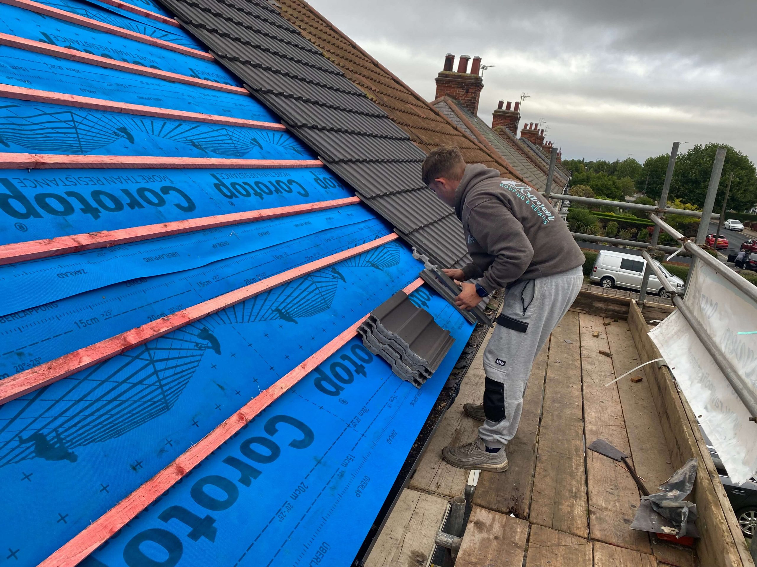 Residential Roof Tile Replacement